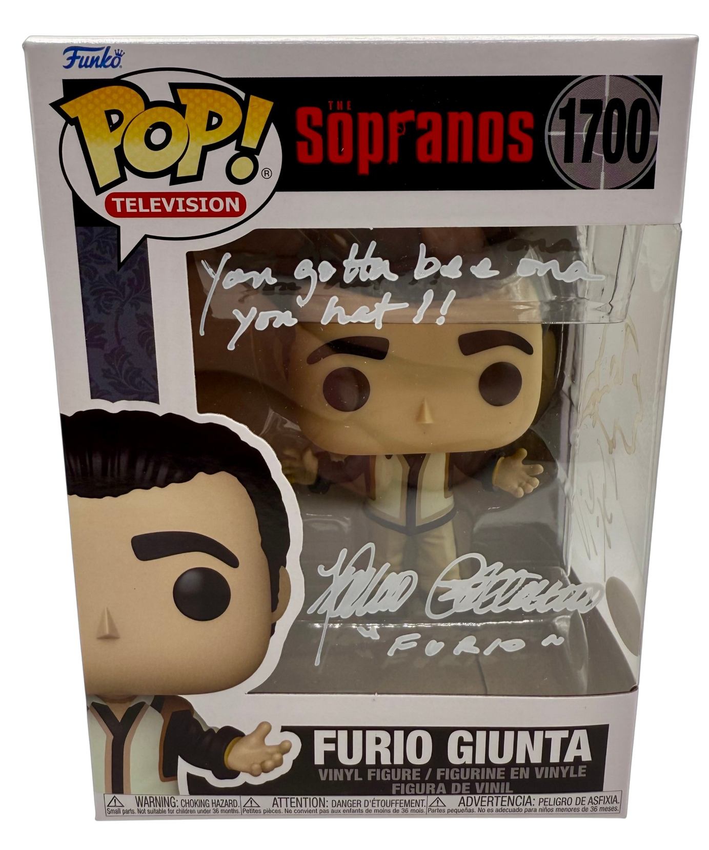 Furio Giunta Autographed Pop w/ Inscription (Copy) (Copy)