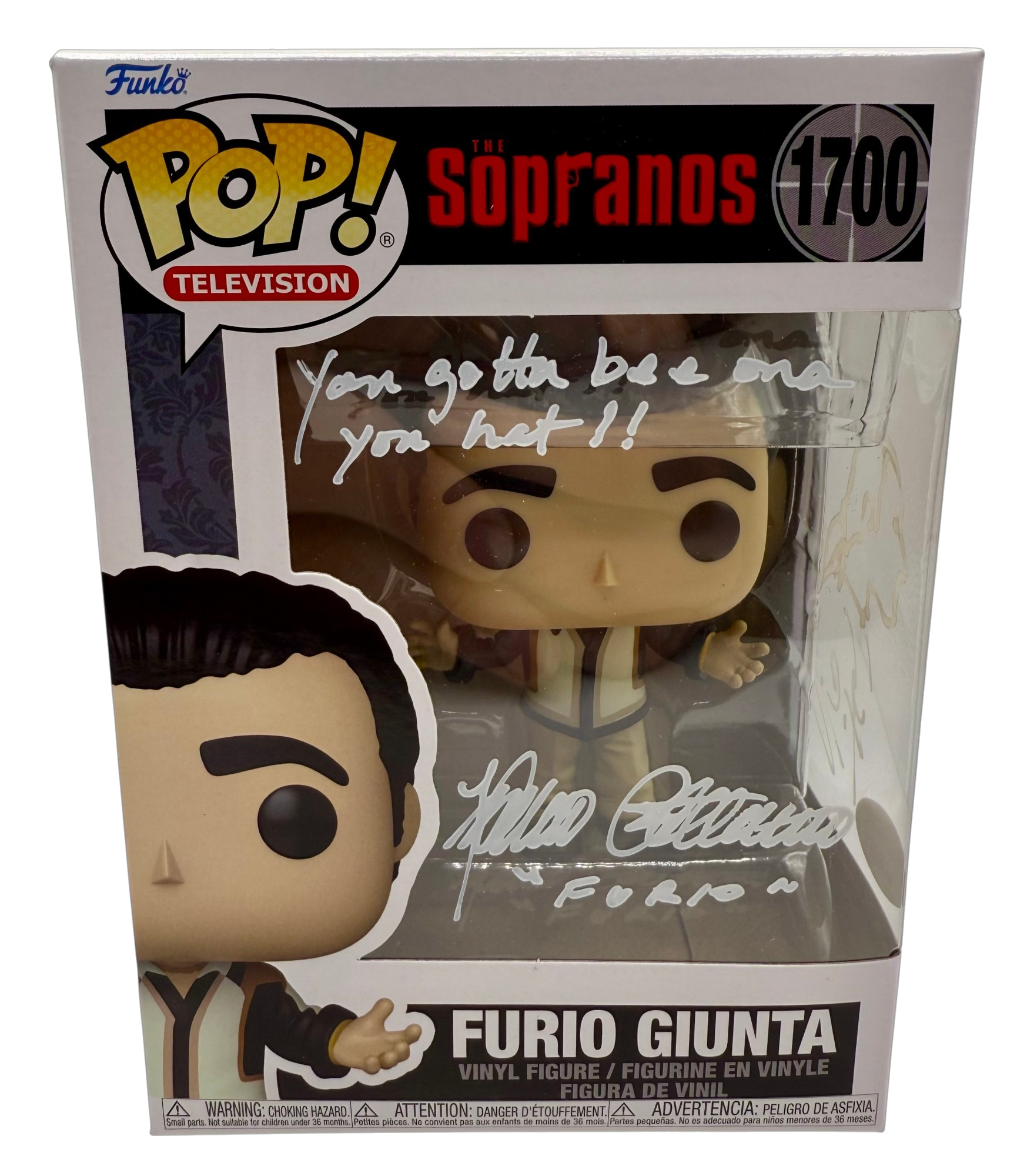 Furio Giunta Autographed Pop w/ Inscription 6